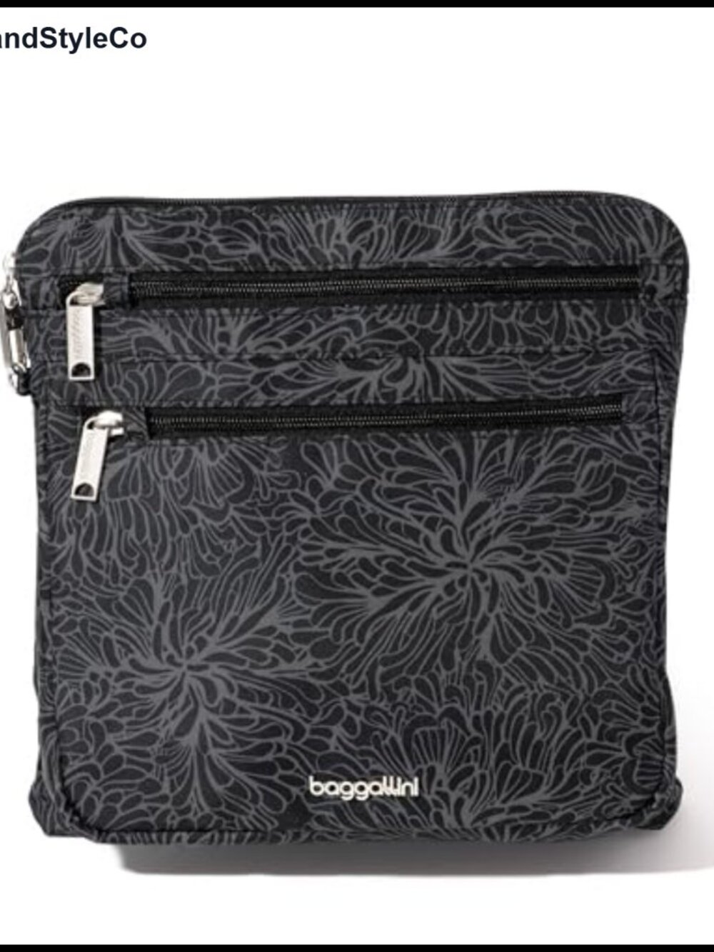 Large Anti-Theft Crossbody with RFID, Locking Zippers, Cut-Resistant Strap